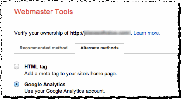 Webmaster Tools