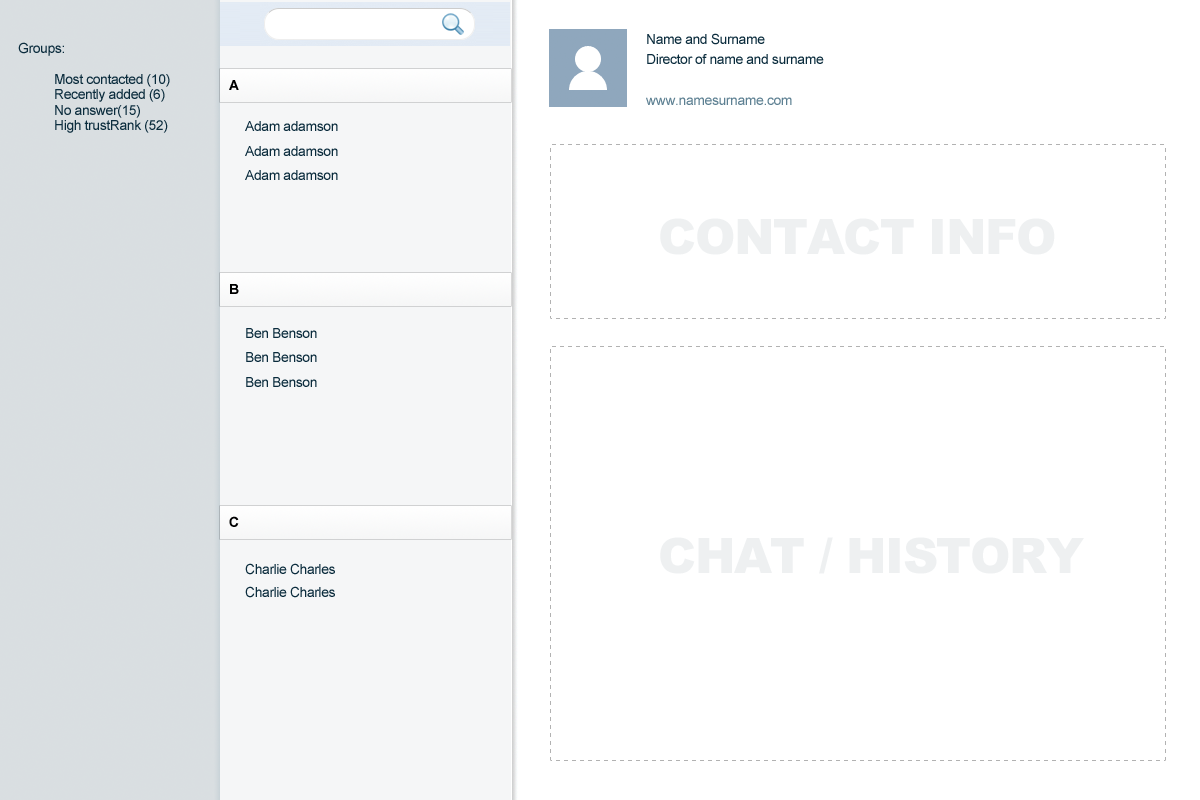 contacts-page-mock-up