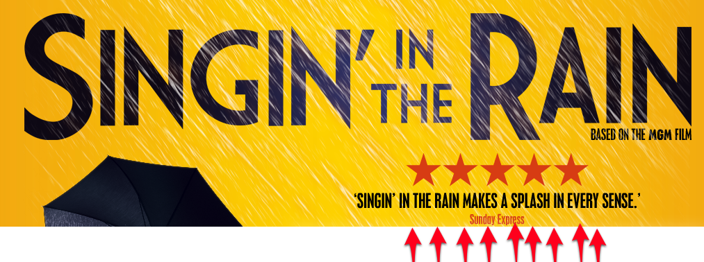 Singin' in the Rain ad
